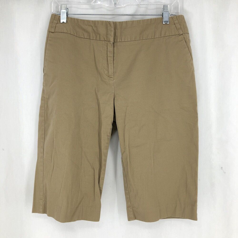 George Stretch Tan Bermuda Chino Shorts GL298941 6 (30x14)